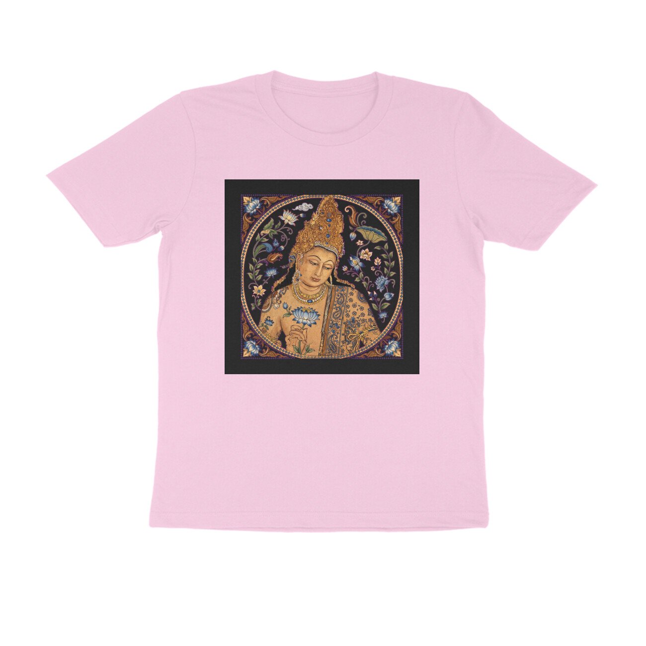 Ajanta Art T-Shirt | Ancient Indian Cave Paintings, Maharashtra Heritage & Buddhist Art - Image 10