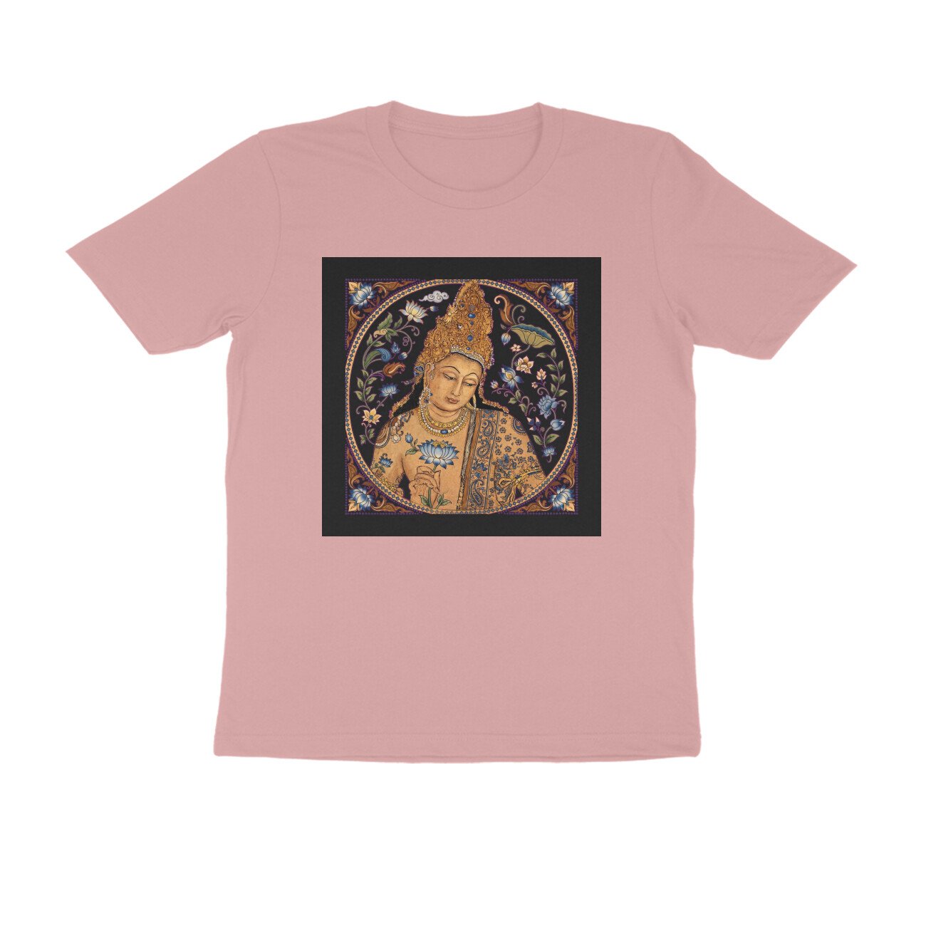 Ajanta Art T-Shirt | Ancient Indian Cave Paintings, Maharashtra Heritage & Buddhist Art - Image 11