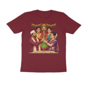 गुढीपाडवा Celebration T-Shirt | Marathi New Year, Gudi Padwa & Maharashtra Tradition