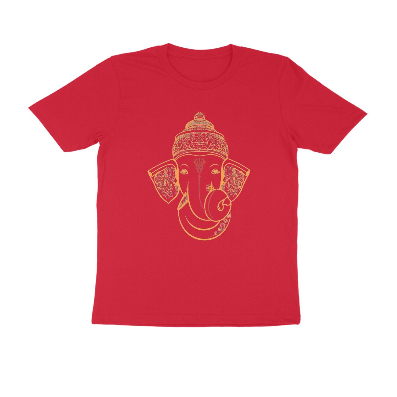 गणपती बाप्पा मोरया T-Shirt | Ganesh Chaturthi Marathi Festival & Ganpati Design - Image 5