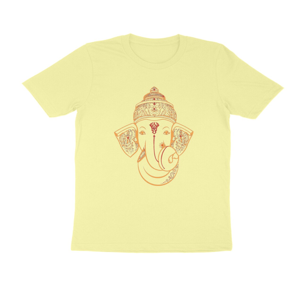 गणपती बाप्पा मोरया T-Shirt | Ganesh Chaturthi Marathi Festival & Ganpati Design - Image 6