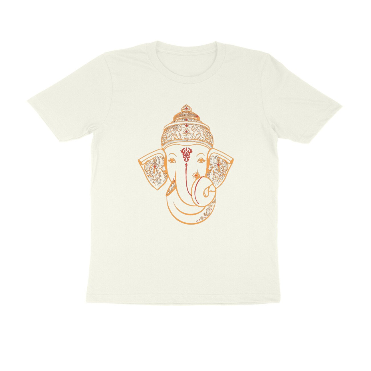 गणपती बाप्पा मोरया T-Shirt | Ganesh Chaturthi Marathi Festival & Ganpati Design - Image 8