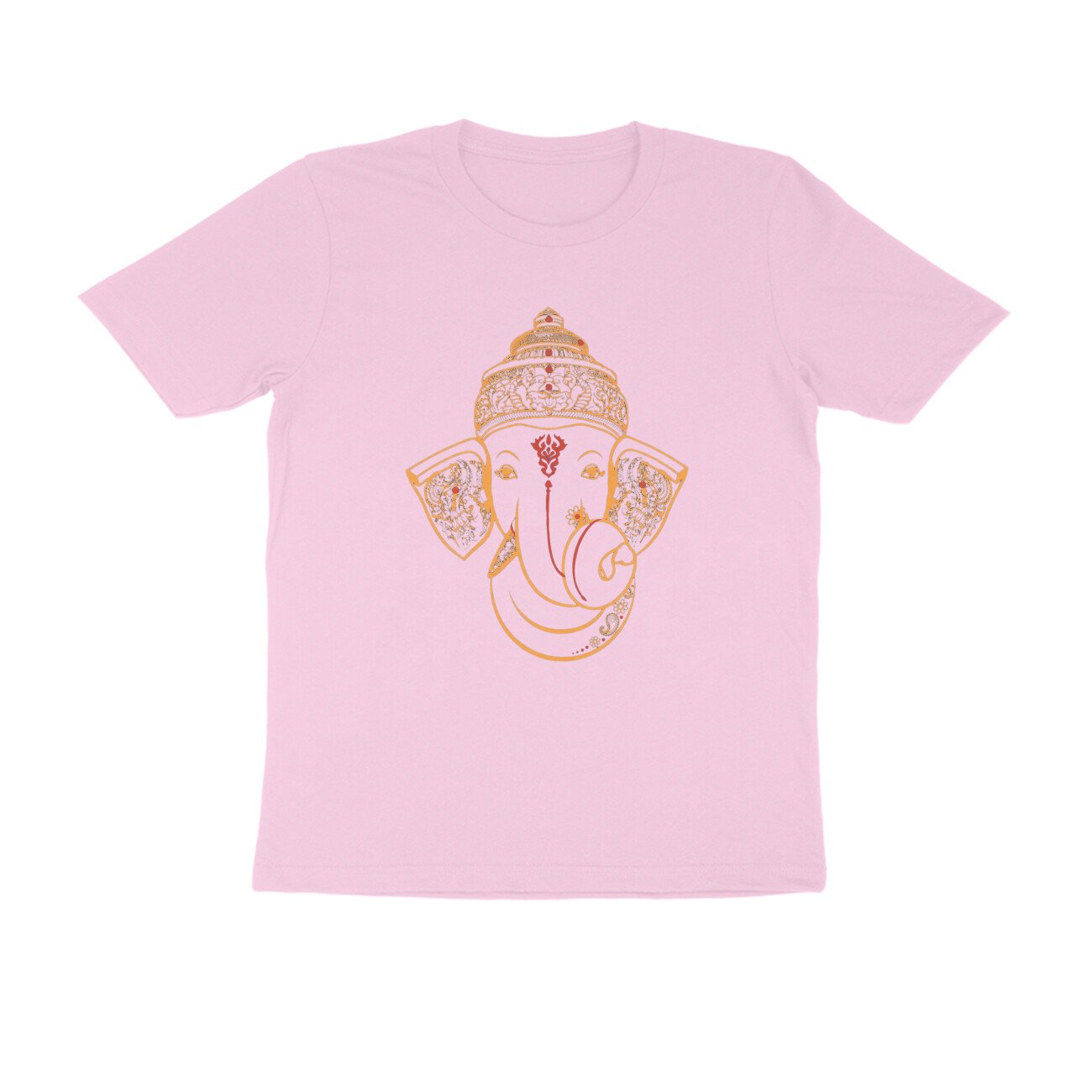 गणपती बाप्पा मोरया T-Shirt | Ganesh Chaturthi Marathi Festival & Ganpati Design - Image 10