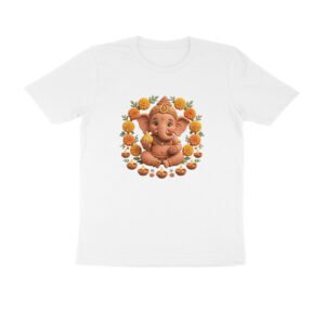 बाप्पा मोरया T-Shirt | Bappa Morya Ganesh Chaturthi Marathi Festival Design