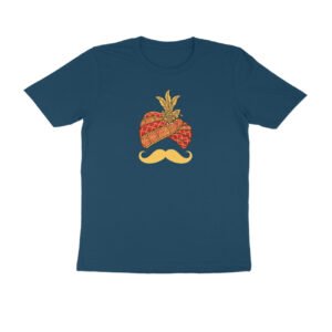 Royal Rajasthani Bandhani Pagdi T-Shirt | Traditional Rajasthan Turban & Royal Heritage