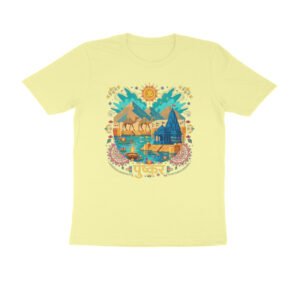 Pushkar Tirtha Rajasthan T-Shirt | Sacred Pushkar | Rajasthani Spiritual Heritage Design