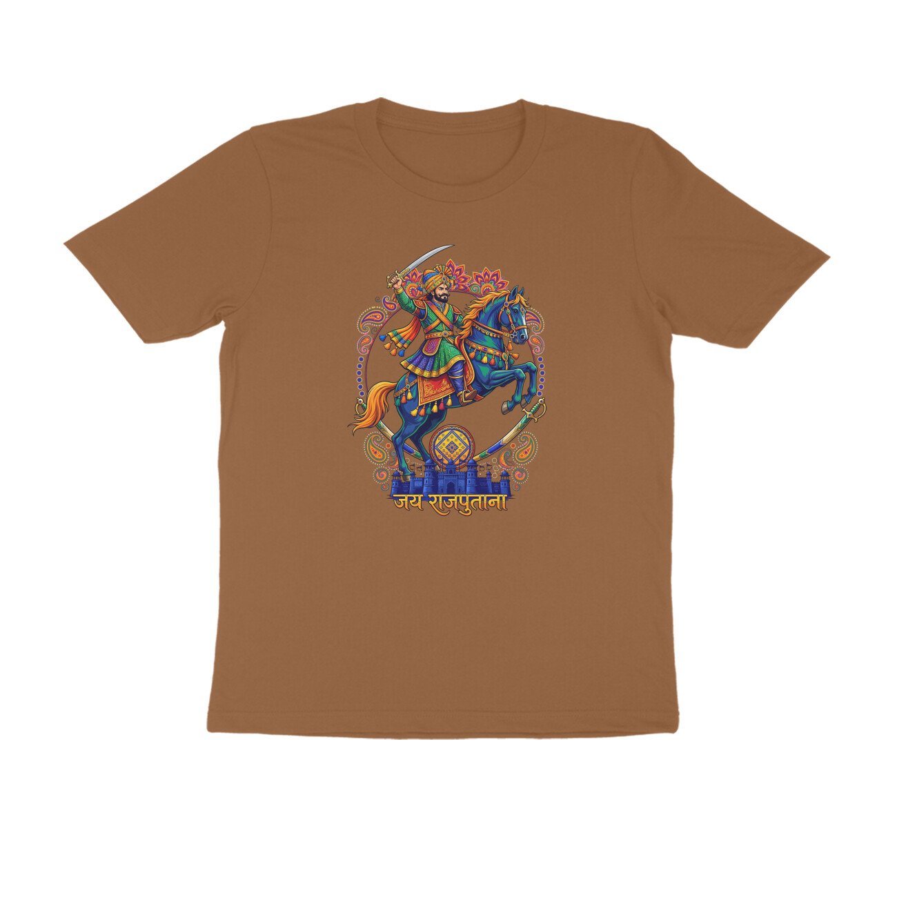 Rajput Warrior T-Shirt | Rajputana Pride | Rajasthani Warrior Heritage & Valor - Image 2