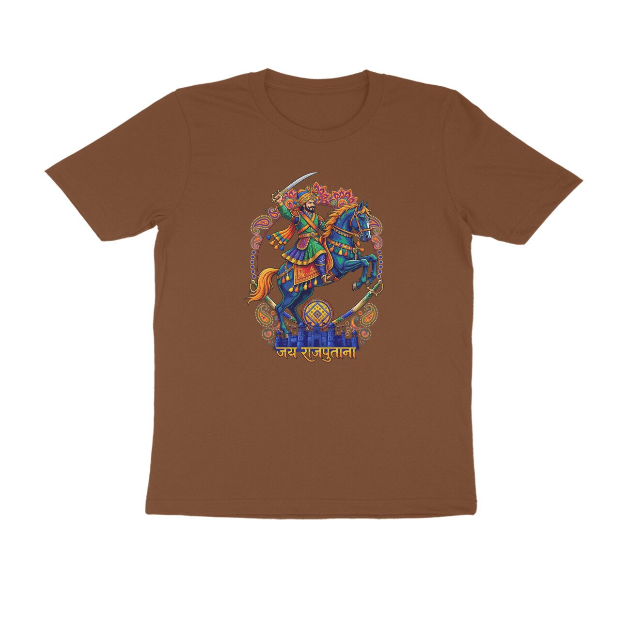 Rajput Warrior T-Shirt | Rajputana Pride | Rajasthani Warrior Heritage & Valor - Image 3