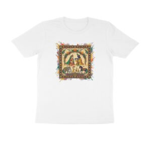 Rajasthani Miniature Painting T-Shirt | Rajasthan Folk Art | Traditional Indian Art Design
