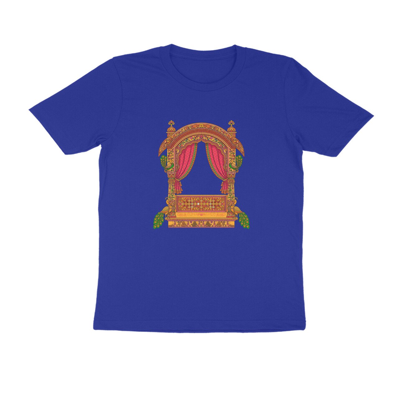 Rajasthani Jharokha T-Shirt | Traditional Rajasthan Architecture | Royal Haveli Folk Art