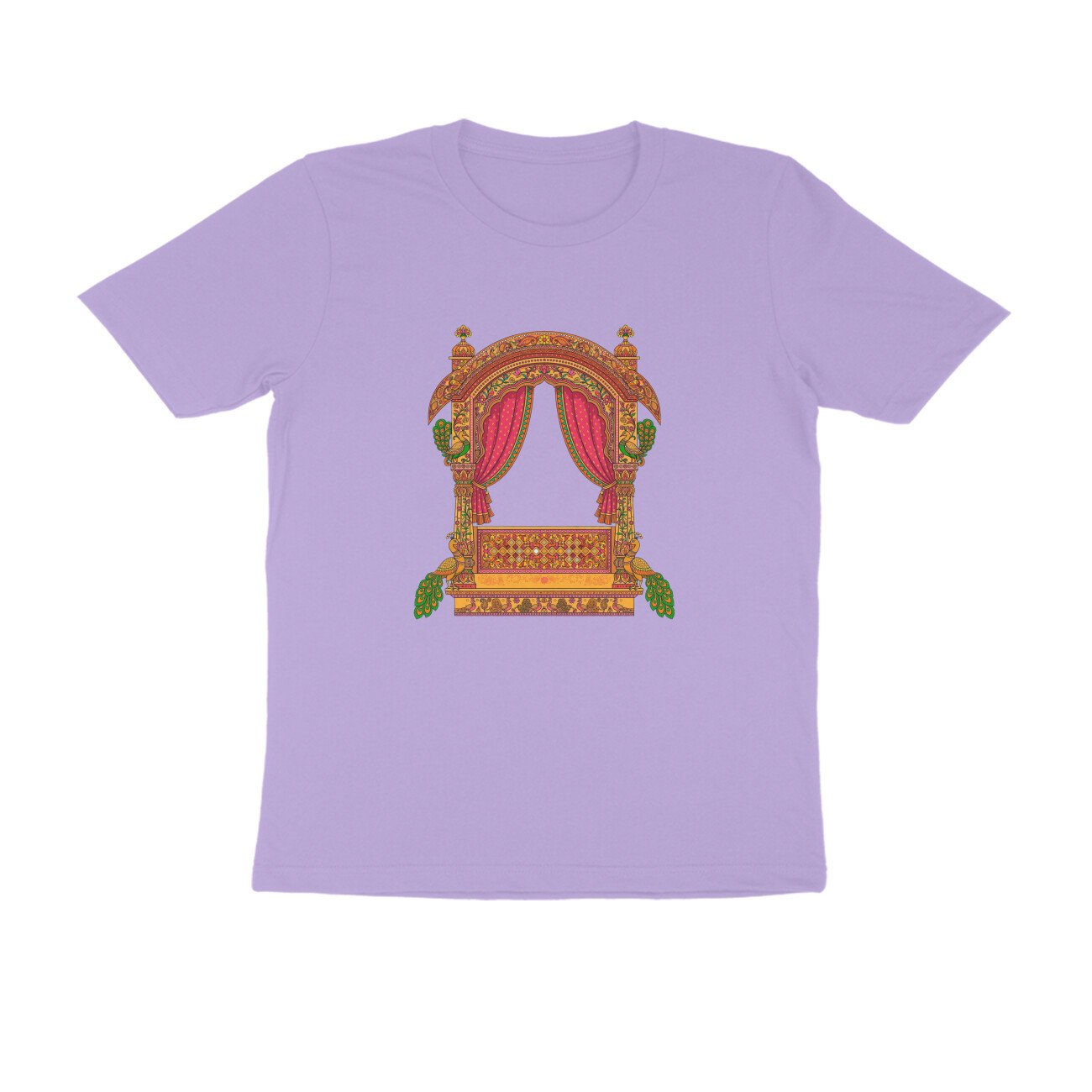 Rajasthani Jharokha T-Shirt | Traditional Rajasthan Architecture | Royal Haveli Folk Art - Image 13