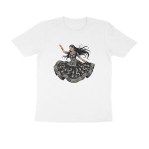 Rajasthani Kalbelia Dancer T-Shirt | Traditional Folk Dance | Rajasthan Cultural Art