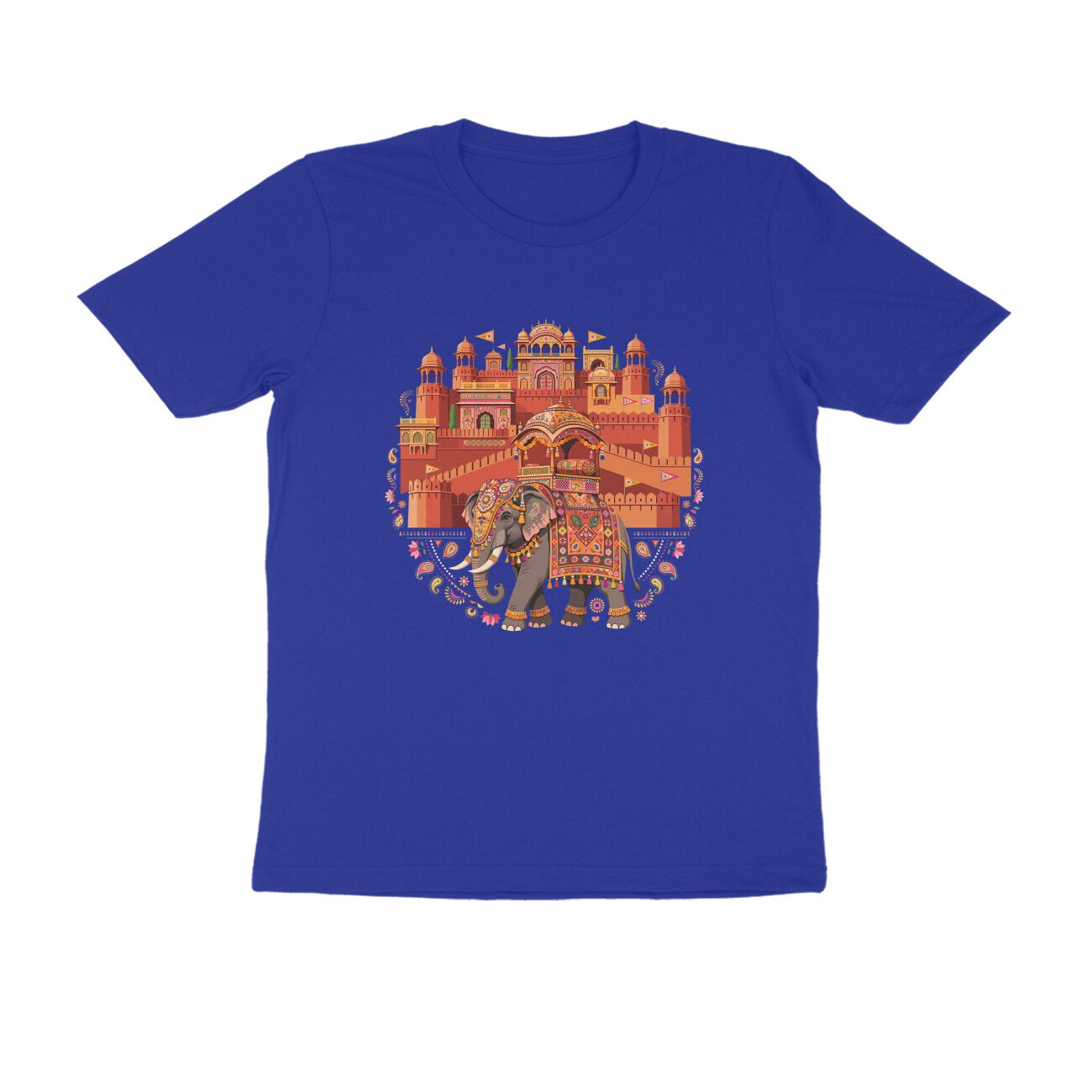 Amer Fort Rajasthan T-Shirt | Jaipur Heritage | Rajputana Architecture & Royal India