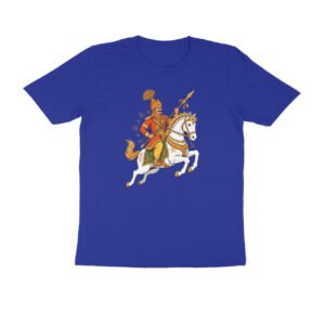 Maharana Pratap on Chetak T-Shirt | Rajputana Warrior | Mewar Pride & Rajasthan Heritage