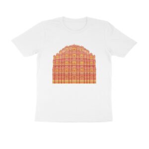 Hawa Mahal Jaipur T-Shirt | Rajasthan Heritage | Iconic Pink Palace Architecture Design