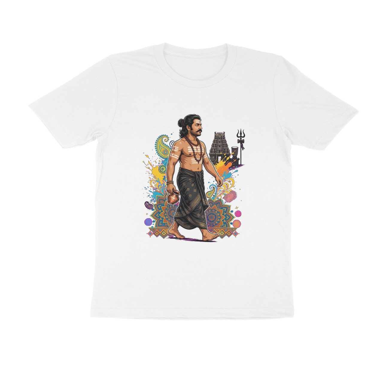 Shiva Devotee Tamil T-Shirt | Tamil Shaivism | Lord Shiva Bhakti & Spiritual Heritage
