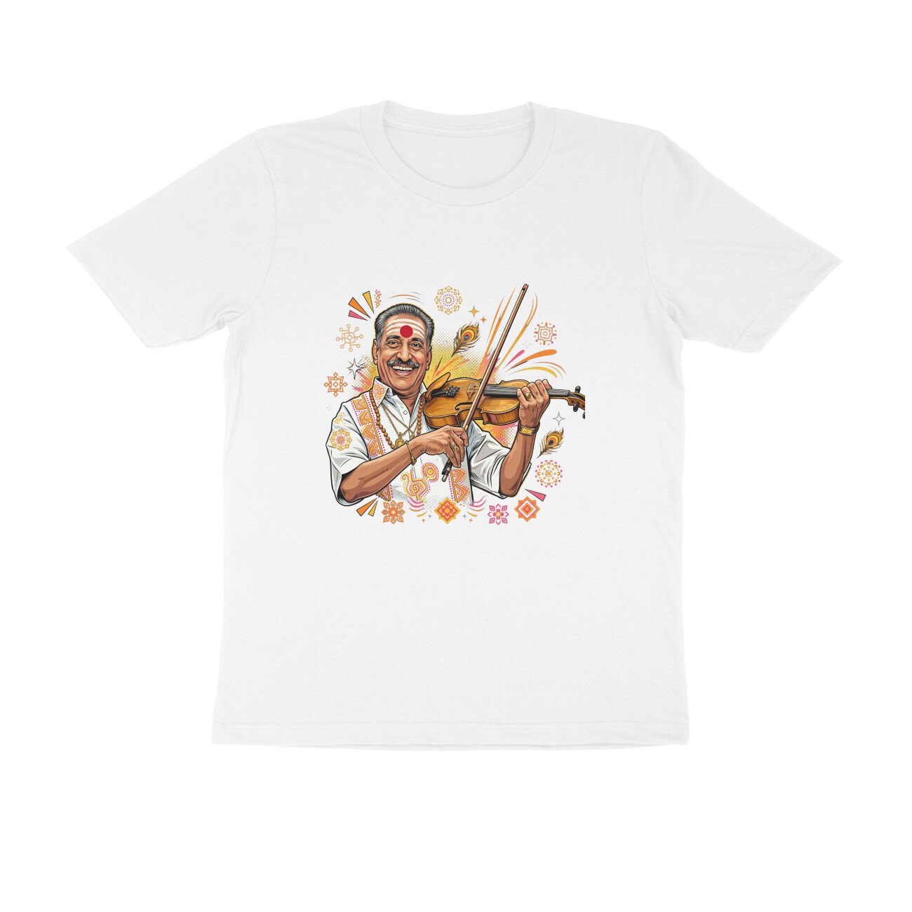 Kunnakudi Vaidyanathan T-Shirt | Tamil Violin Maestro | Carnatic Music & Indian Heritage