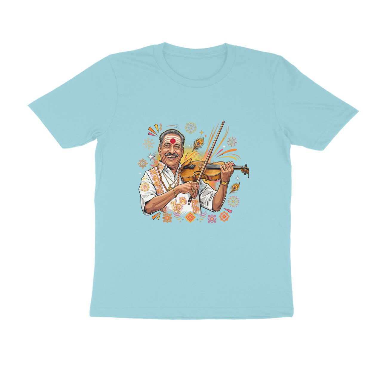 Kunnakudi Vaidyanathan T-Shirt | Tamil Violin Maestro | Carnatic Music & Indian Heritage - Image 5