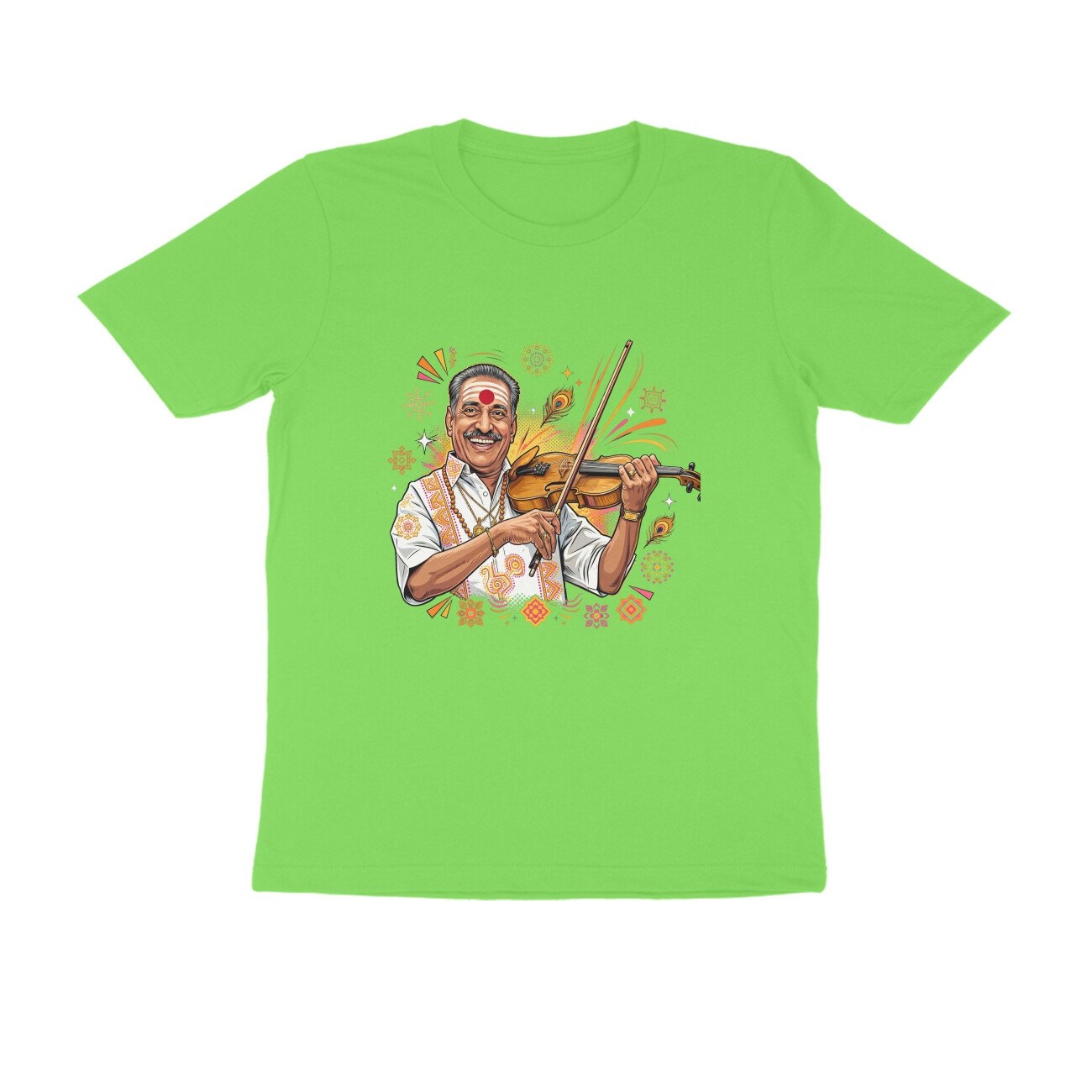 Kunnakudi Vaidyanathan T-Shirt | Tamil Violin Maestro | Carnatic Music & Indian Heritage - Image 7