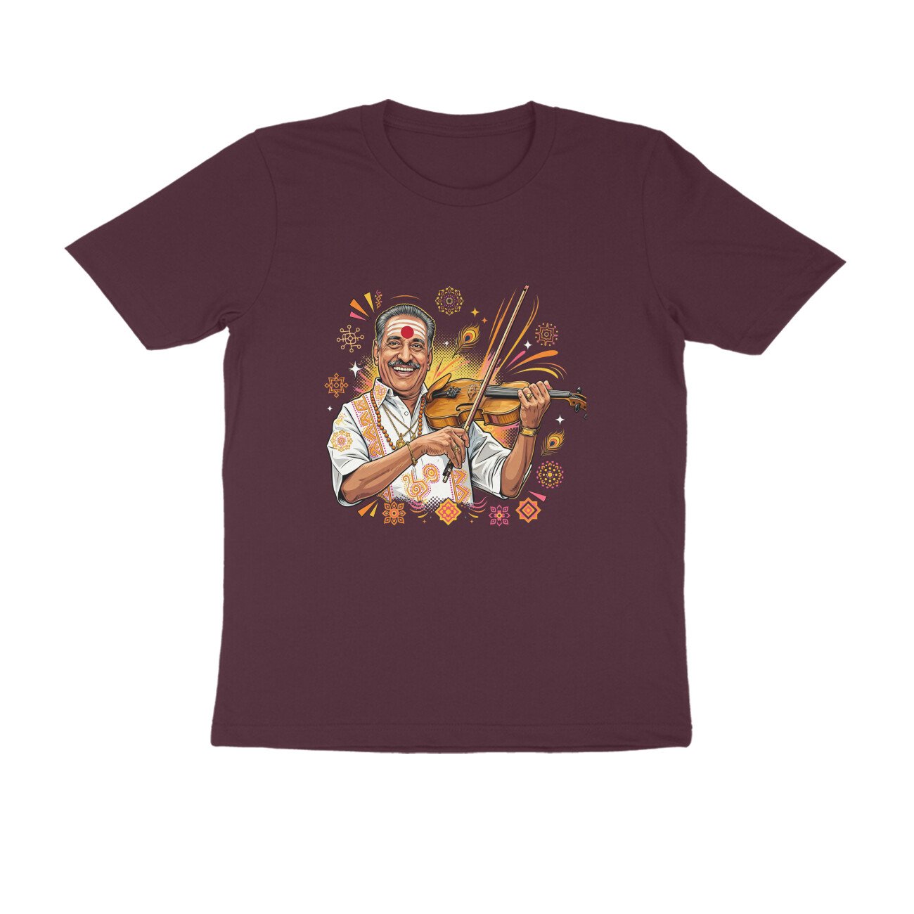 Kunnakudi Vaidyanathan T-Shirt | Tamil Violin Maestro | Carnatic Music & Indian Heritage - Image 8