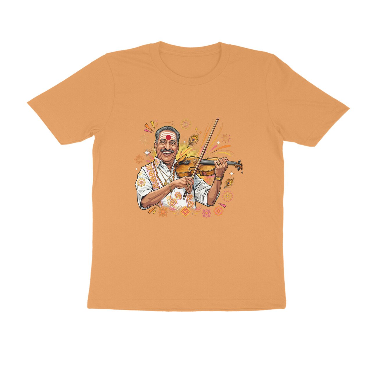 Kunnakudi Vaidyanathan T-Shirt | Tamil Violin Maestro | Carnatic Music & Indian Heritage - Image 9
