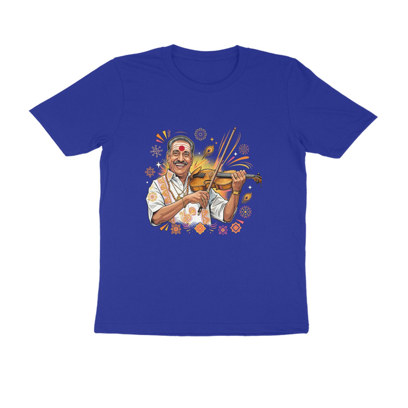 Kunnakudi Vaidyanathan T-Shirt | Tamil Violin Maestro | Carnatic Music & Indian Heritage - Image 14