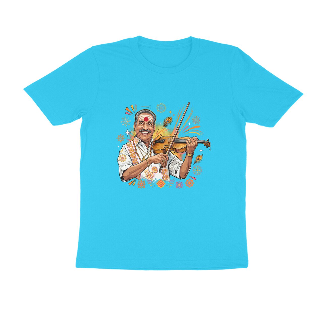 Kunnakudi Vaidyanathan T-Shirt | Tamil Violin Maestro | Carnatic Music & Indian Heritage - Image 15