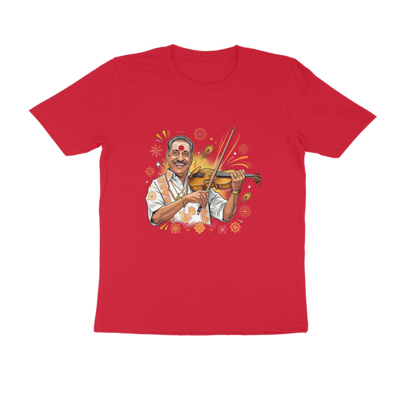 Kunnakudi Vaidyanathan T-Shirt | Tamil Violin Maestro | Carnatic Music & Indian Heritage - Image 16