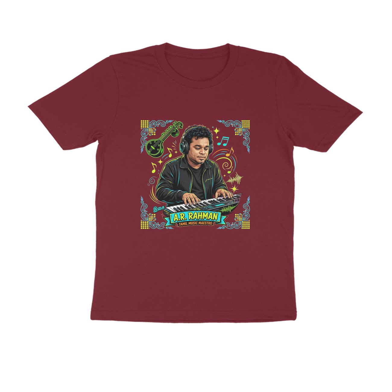 A. R. Rahman T-Shirt | Oscar Winning Composer | Tamil Music & Indian Musical Heritage - Image 12