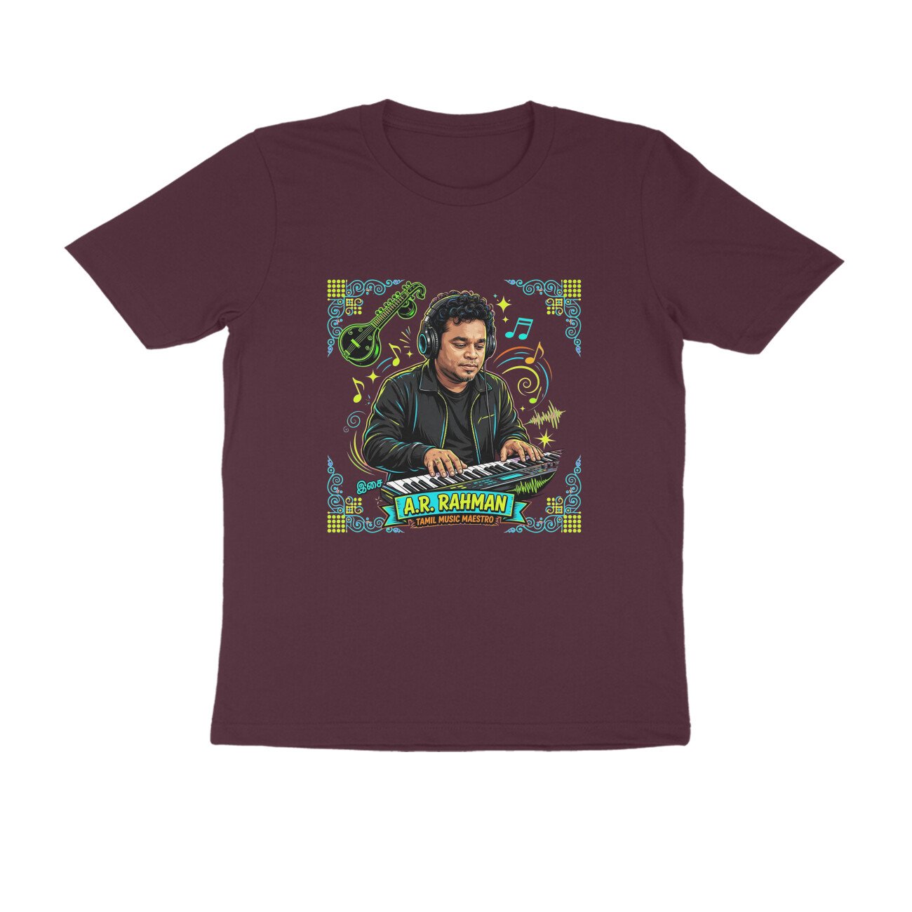 A. R. Rahman T-Shirt | Oscar Winning Composer | Tamil Music & Indian Musical Heritage - Image 15