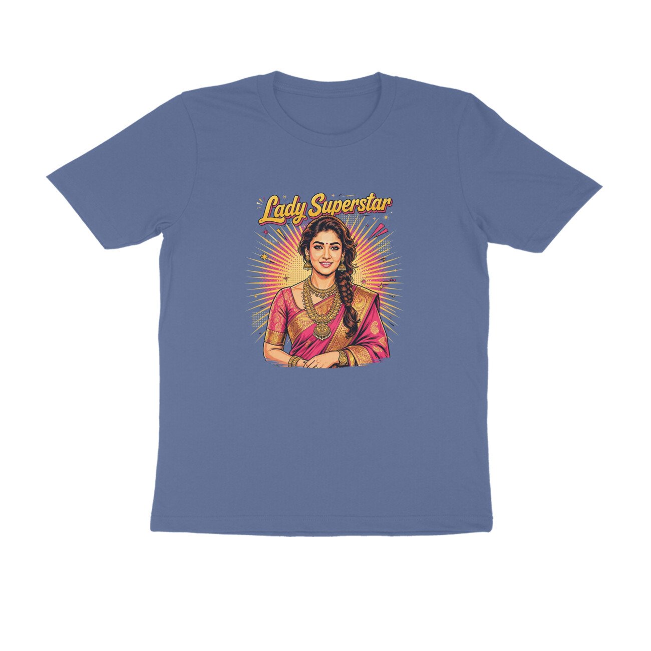 Nayanthara T-Shirt | Lady Superstar | Tamil Cinema & Kollywood Fan Design - Image 8