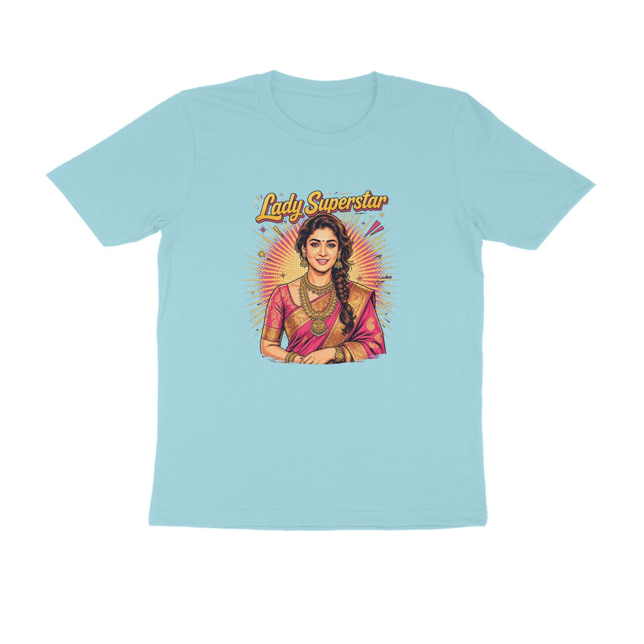 Nayanthara T-Shirt | Lady Superstar | Tamil Cinema & Kollywood Fan Design - Image 9