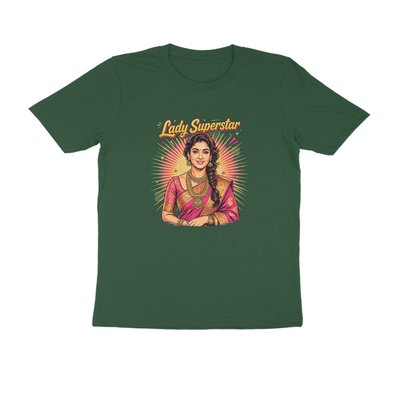 Nayanthara T-Shirt | Lady Superstar | Tamil Cinema & Kollywood Fan Design - Image 11