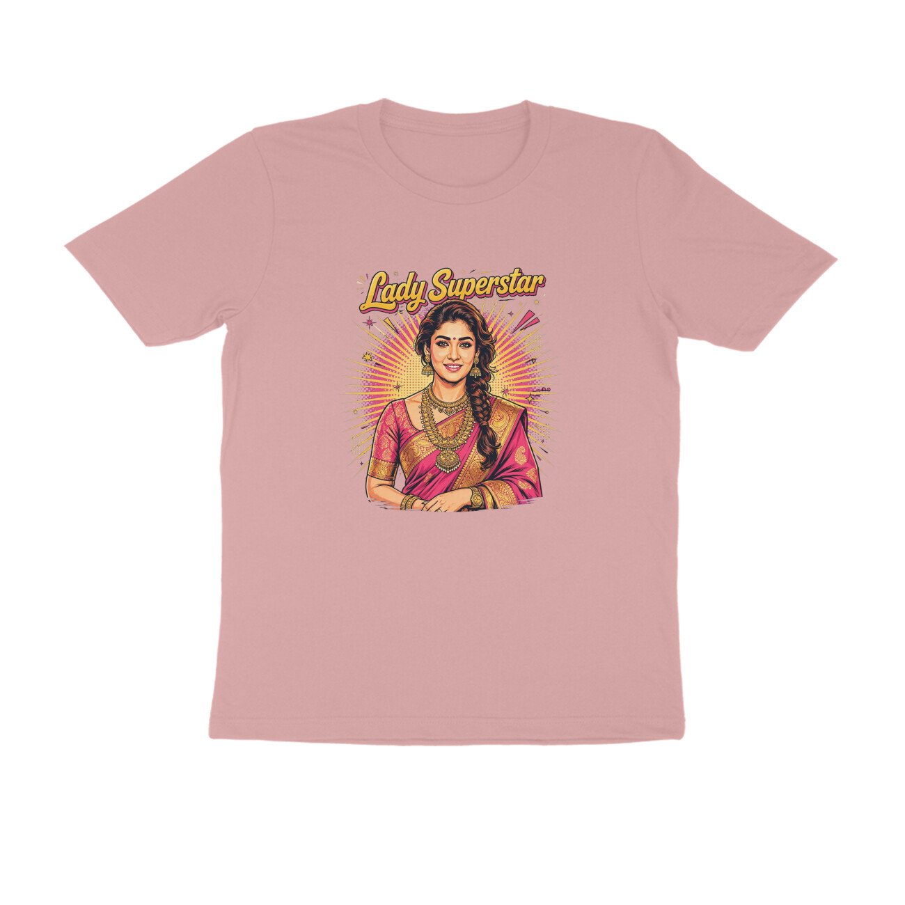 Nayanthara T-Shirt | Lady Superstar | Tamil Cinema & Kollywood Fan Design - Image 12