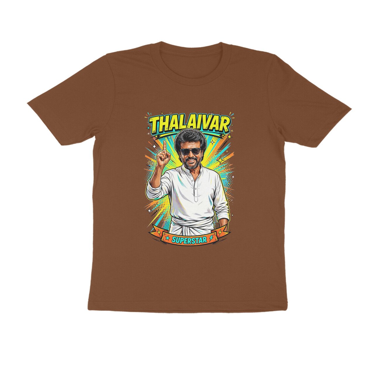 Thalaivar T-Shirt | தலைவர் | Rajinikanth Fan Design | Tamil Cinema & Superstar Pride - Image 2