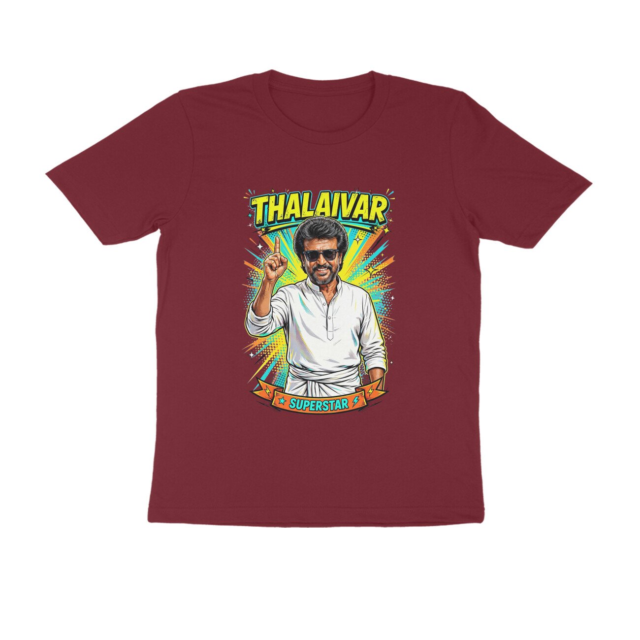 Thalaivar T-Shirt | தலைவர் | Rajinikanth Fan Design | Tamil Cinema & Superstar Pride - Image 3