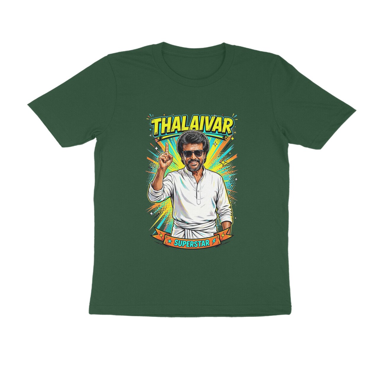 Thalaivar T-Shirt | தலைவர் | Rajinikanth Fan Design | Tamil Cinema & Superstar Pride - Image 5