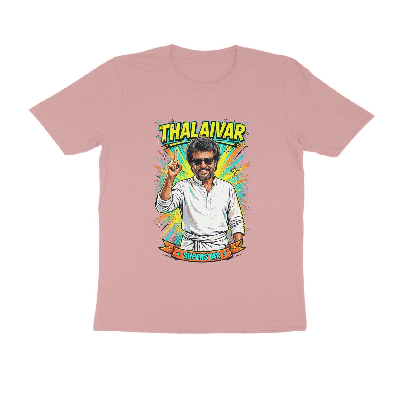 Thalaivar T-Shirt | தலைவர் | Rajinikanth Fan Design | Tamil Cinema & Superstar Pride - Image 6