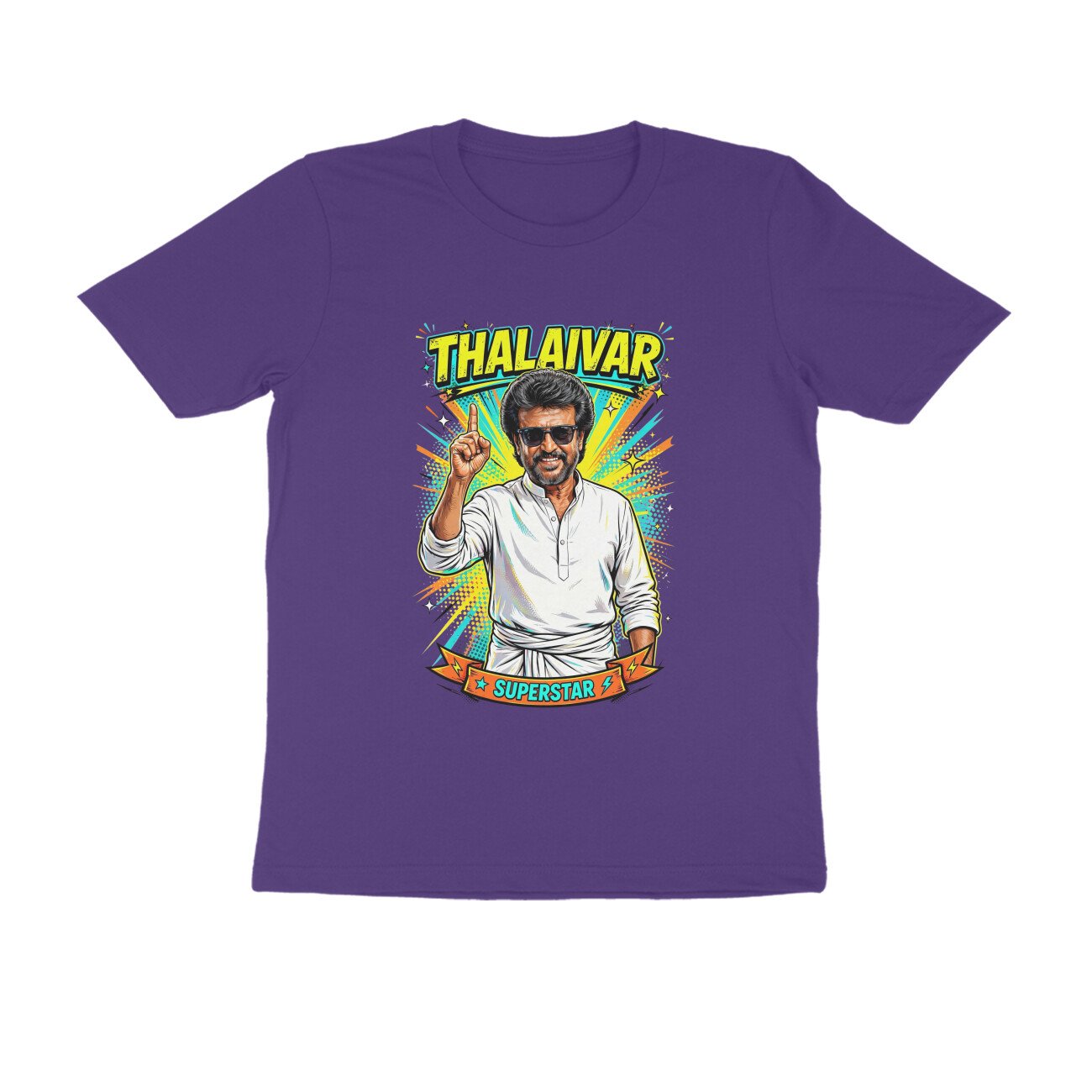 Thalaivar T-Shirt | தலைவர் | Rajinikanth Fan Design | Tamil Cinema & Superstar Pride - Image 7
