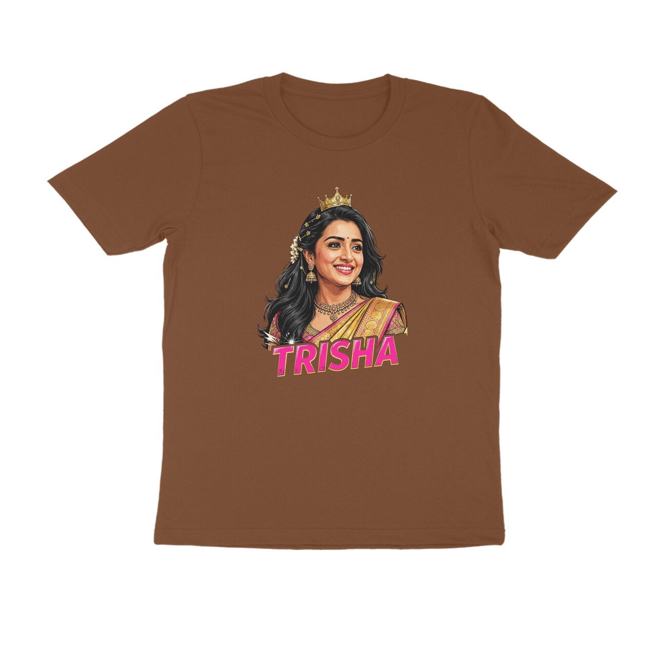 Trisha T-Shirt | Trisha Krishnan | Tamil Cinema Actress | Kollywood Fan Design - Image 3