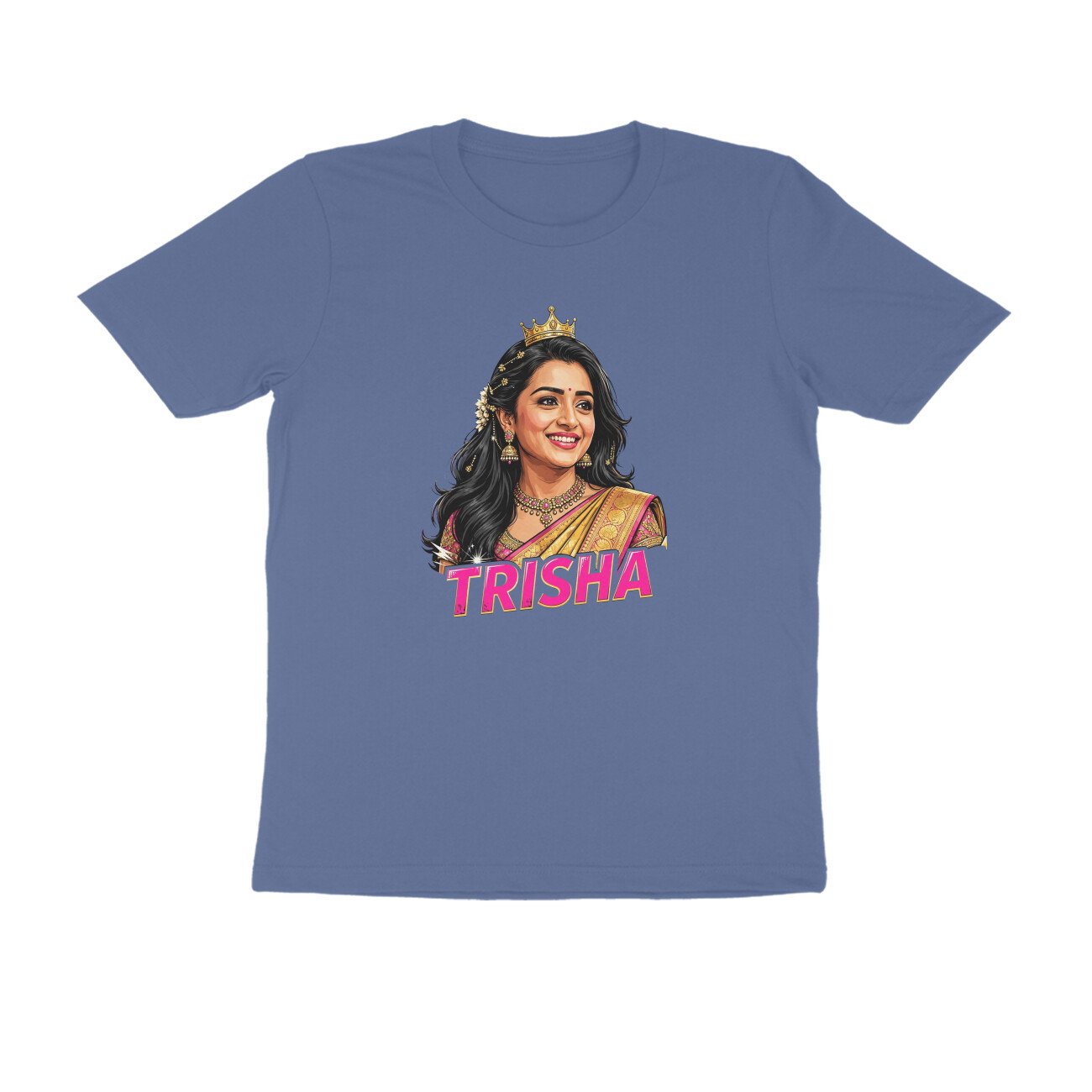 Trisha T-Shirt | Trisha Krishnan | Tamil Cinema Actress | Kollywood Fan Design - Image 4