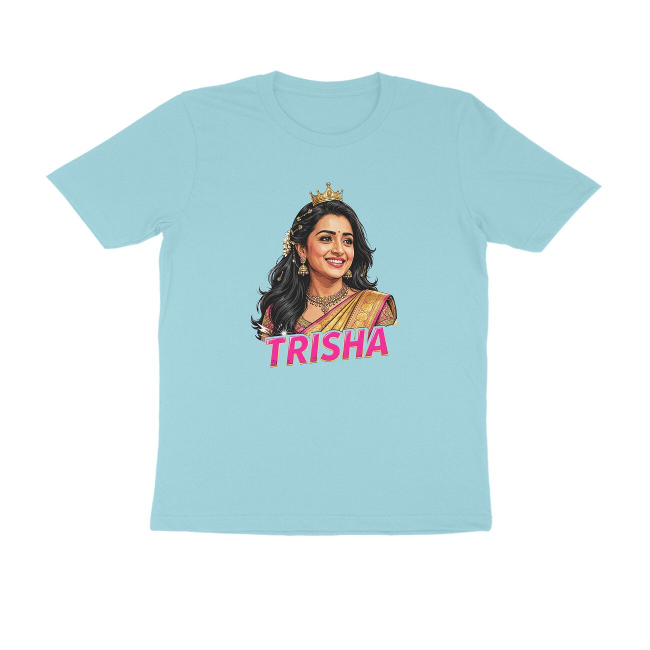 Trisha T-Shirt | Trisha Krishnan | Tamil Cinema Actress | Kollywood Fan Design - Image 5