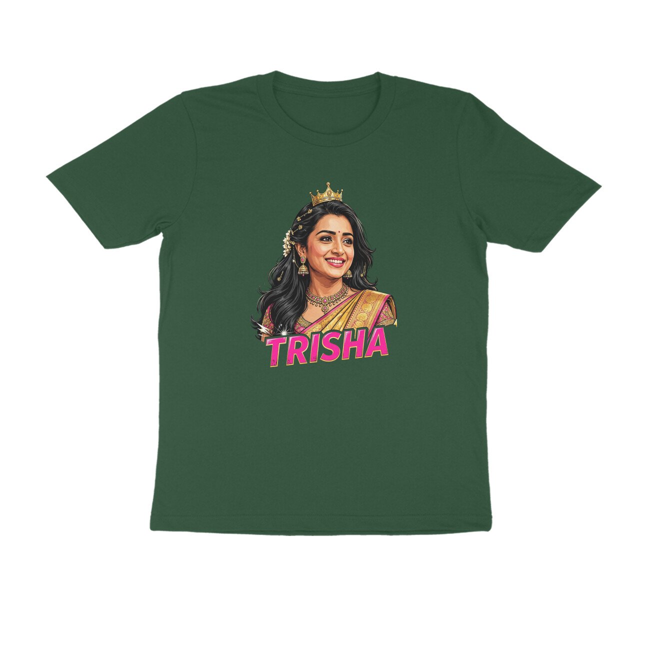 Trisha T-Shirt | Trisha Krishnan | Tamil Cinema Actress | Kollywood Fan Design - Image 7
