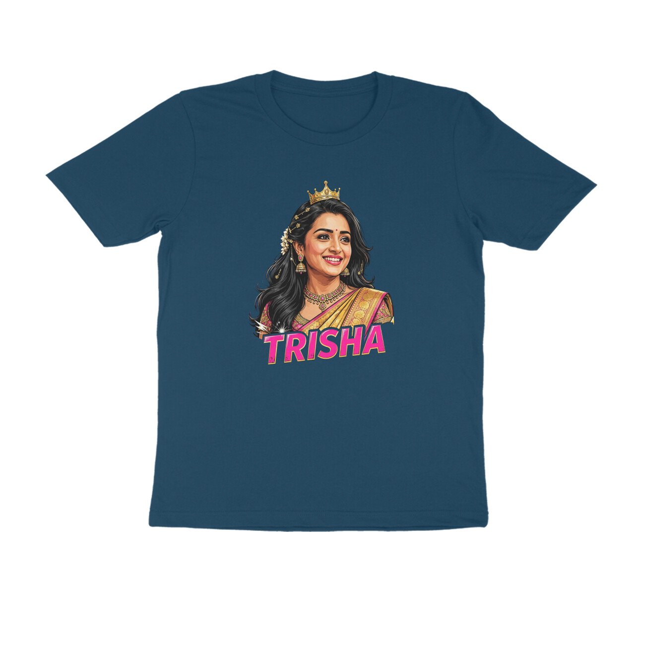 Trisha T-Shirt | Trisha Krishnan | Tamil Cinema Actress | Kollywood Fan Design - Image 8