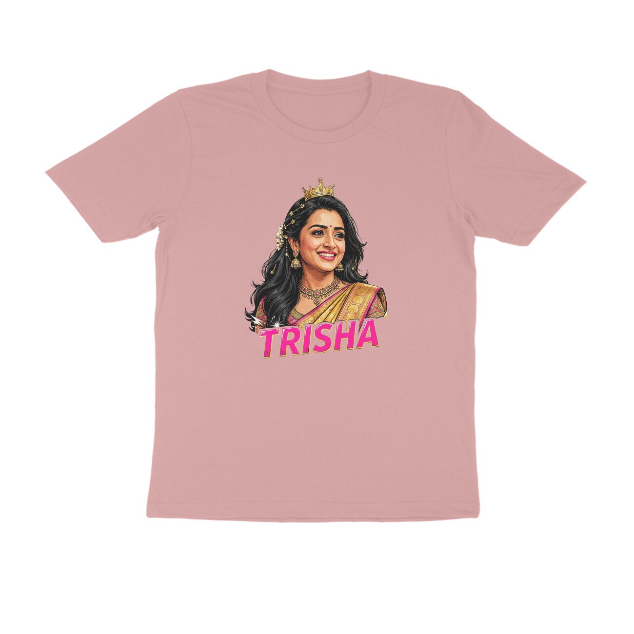 Trisha T-Shirt | Trisha Krishnan | Tamil Cinema Actress | Kollywood Fan Design - Image 9