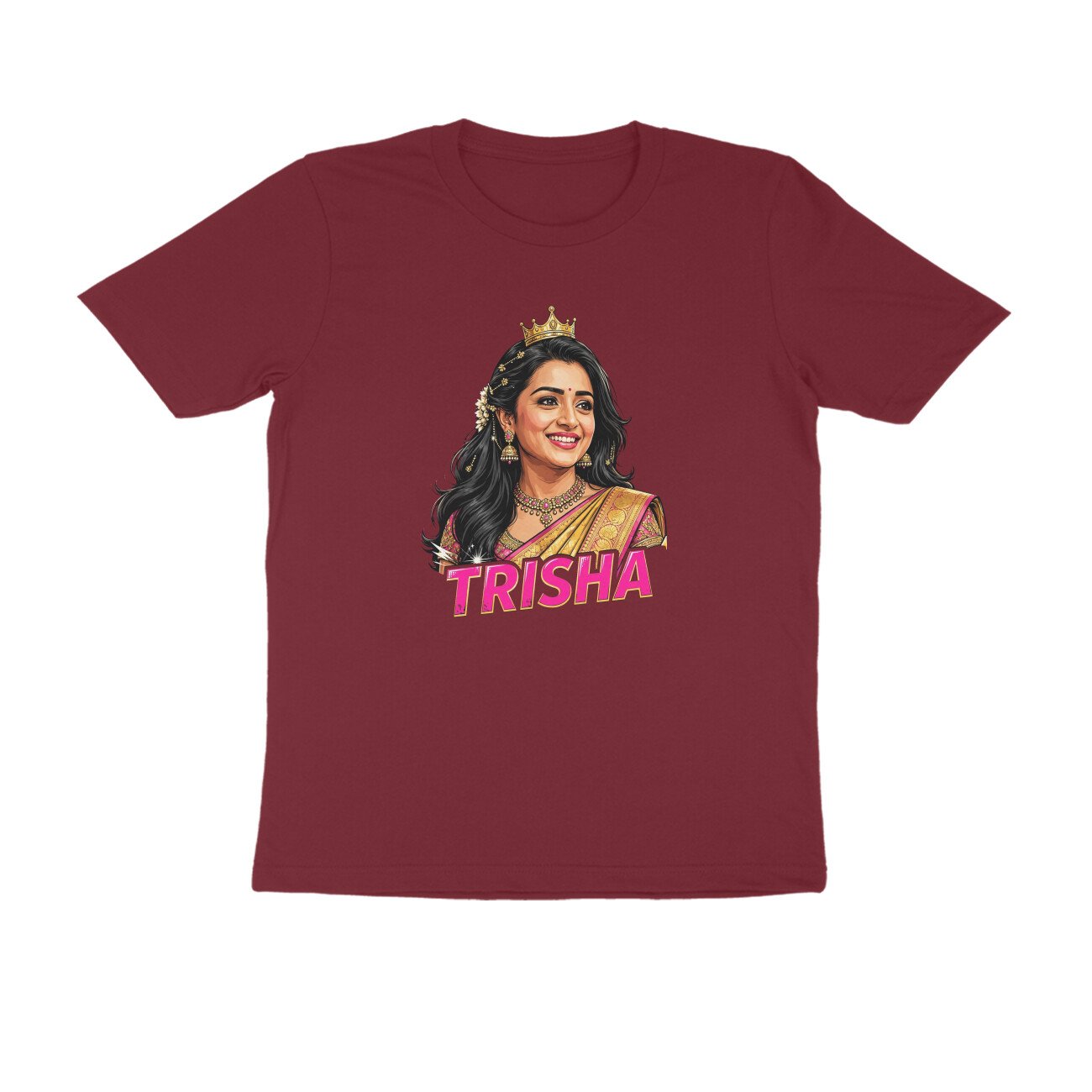 Trisha T-Shirt | Trisha Krishnan | Tamil Cinema Actress | Kollywood Fan Design - Image 10