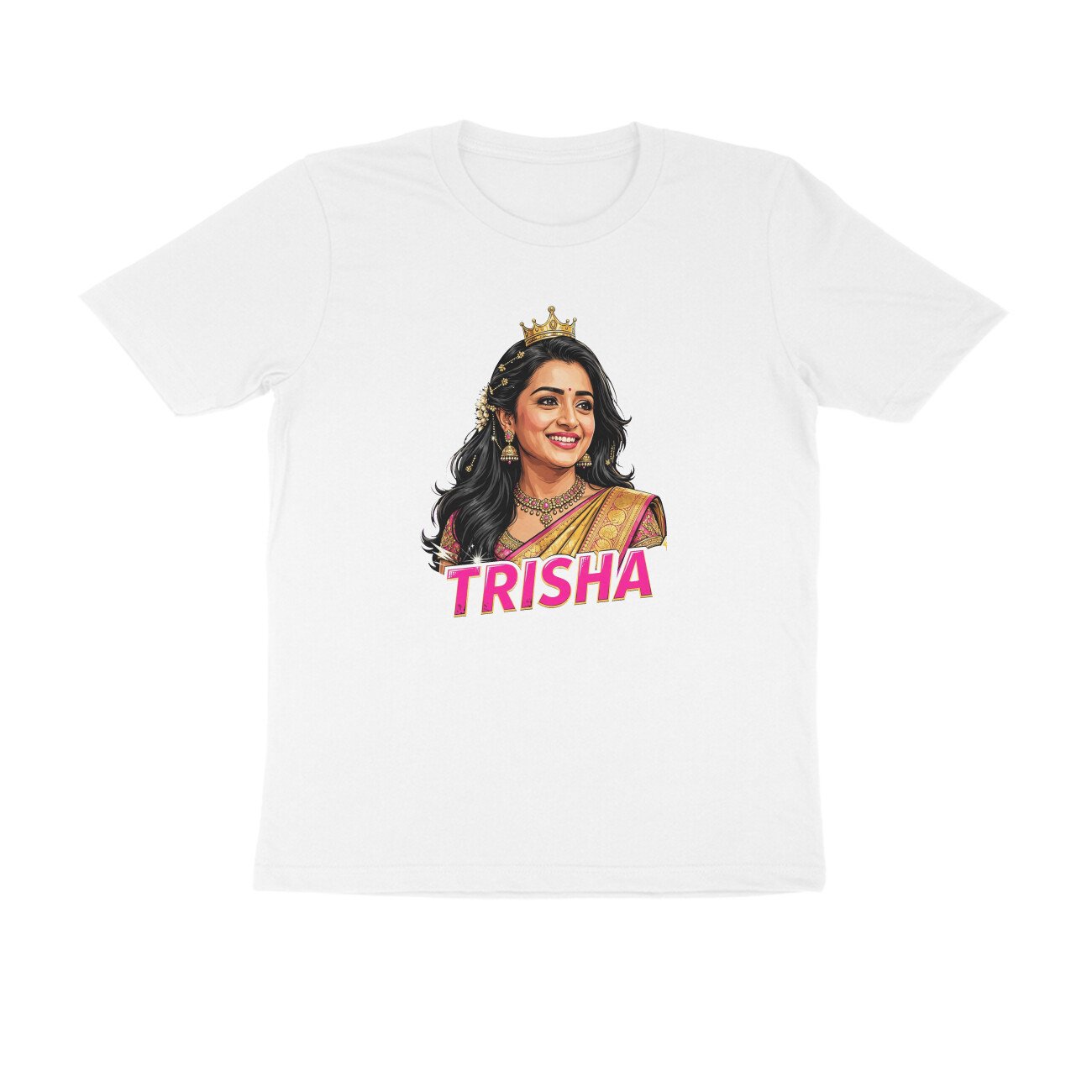 Trisha T-Shirt | Trisha Krishnan | Tamil Cinema Actress | Kollywood Fan Design - Image 13