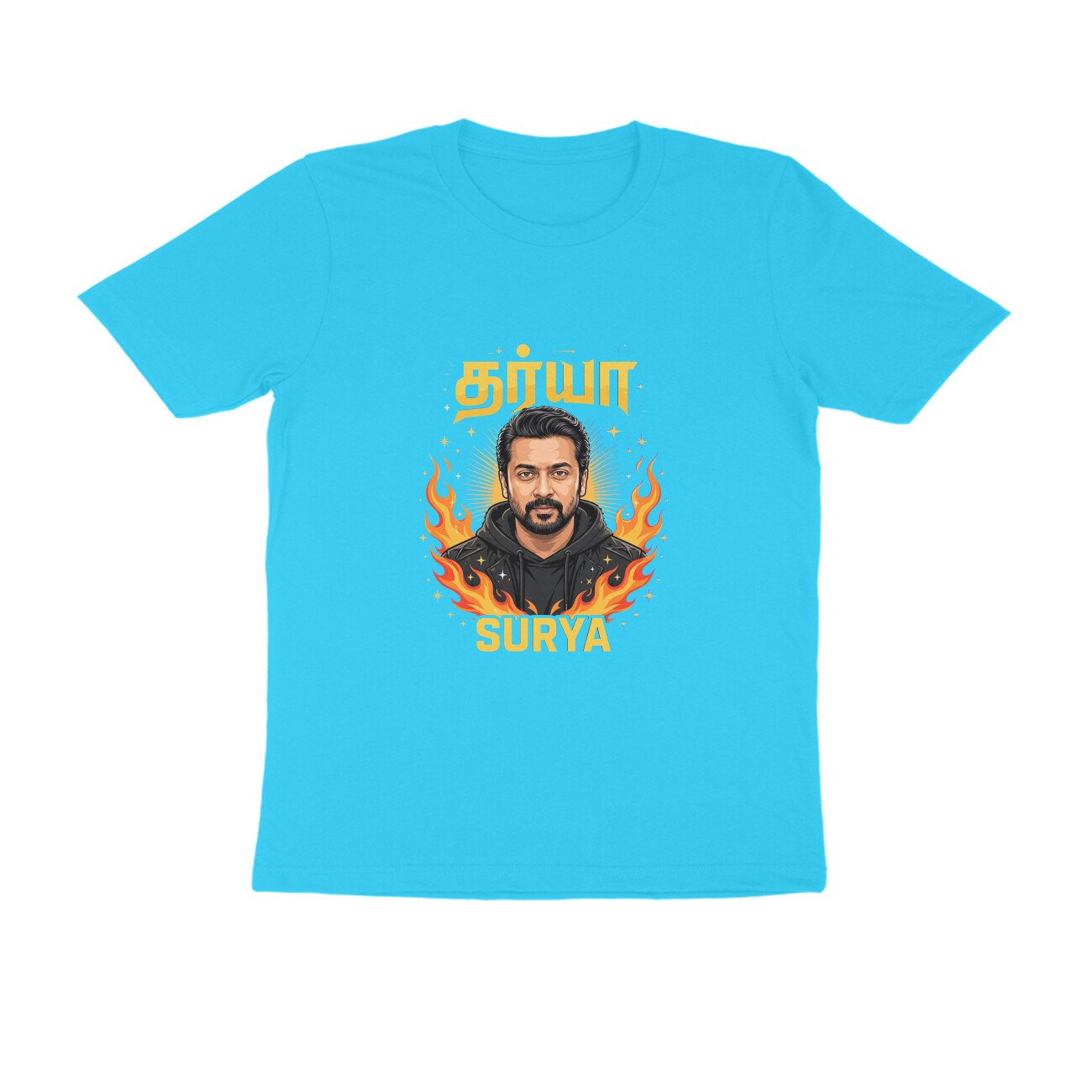 Suriya T-Shirt | Tamil Cinema Star | Kollywood Actor Fan Design | Tamil Pride - Image 2