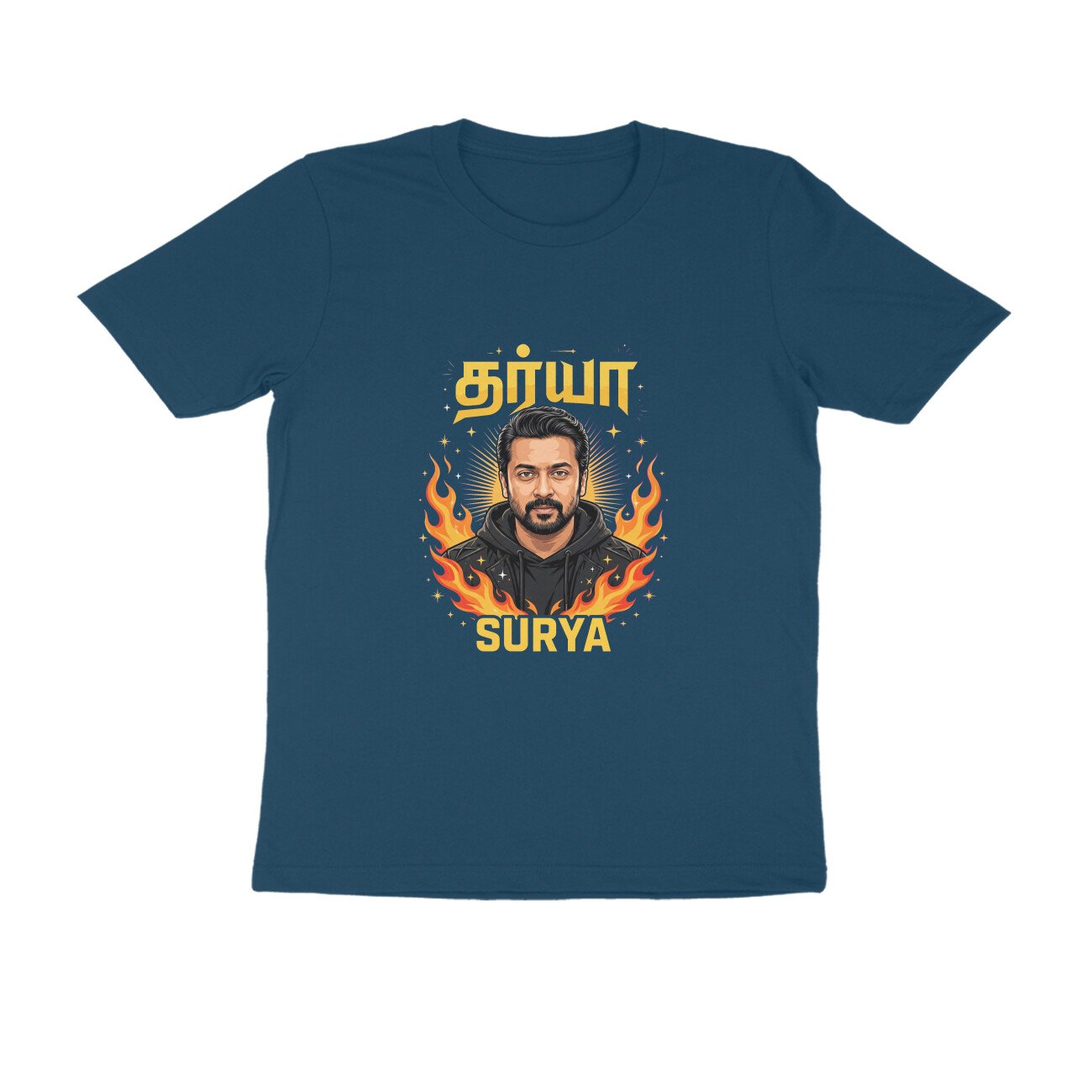 Suriya T-Shirt | Tamil Cinema Star | Kollywood Actor Fan Design | Tamil Pride - Image 3