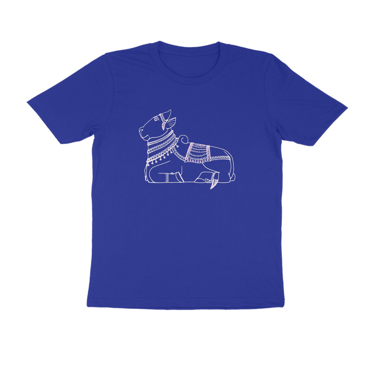 Nandi Bull T-Shirt | Sacred Nandi of Lord Shiva | South Indian Temple Art & Heritage